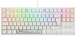 Геймърскa механична клавиатура Ducky One 2 TKL PBT USB Keyboard, MX-Blue, RGB LED, White