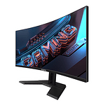 Геймърски Монитор Gigabyte GS34WQC, 34" SS VA WQHD 3440x1440, Curved 1500R, 135Hz, 1ms, HDR Ready