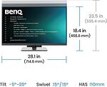 Монитор за програмиране BenQ RD320U, 31.5"