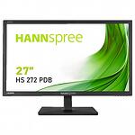 Монитор HANNSPREE HS272PDB, WQHD, Wide, 27 inch, 60Hz, HDMI, DP, Черен