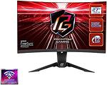 Геймърски Монитор  ASRock PG27Q15R2A 27" CURVED GAMING MONITOR