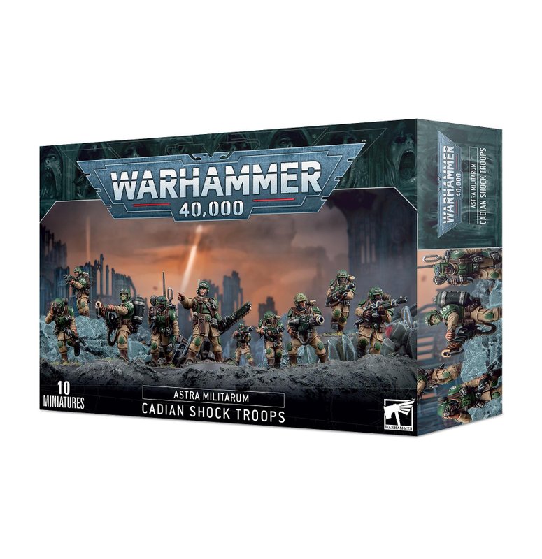 Warhammer Cadian Shock Troops