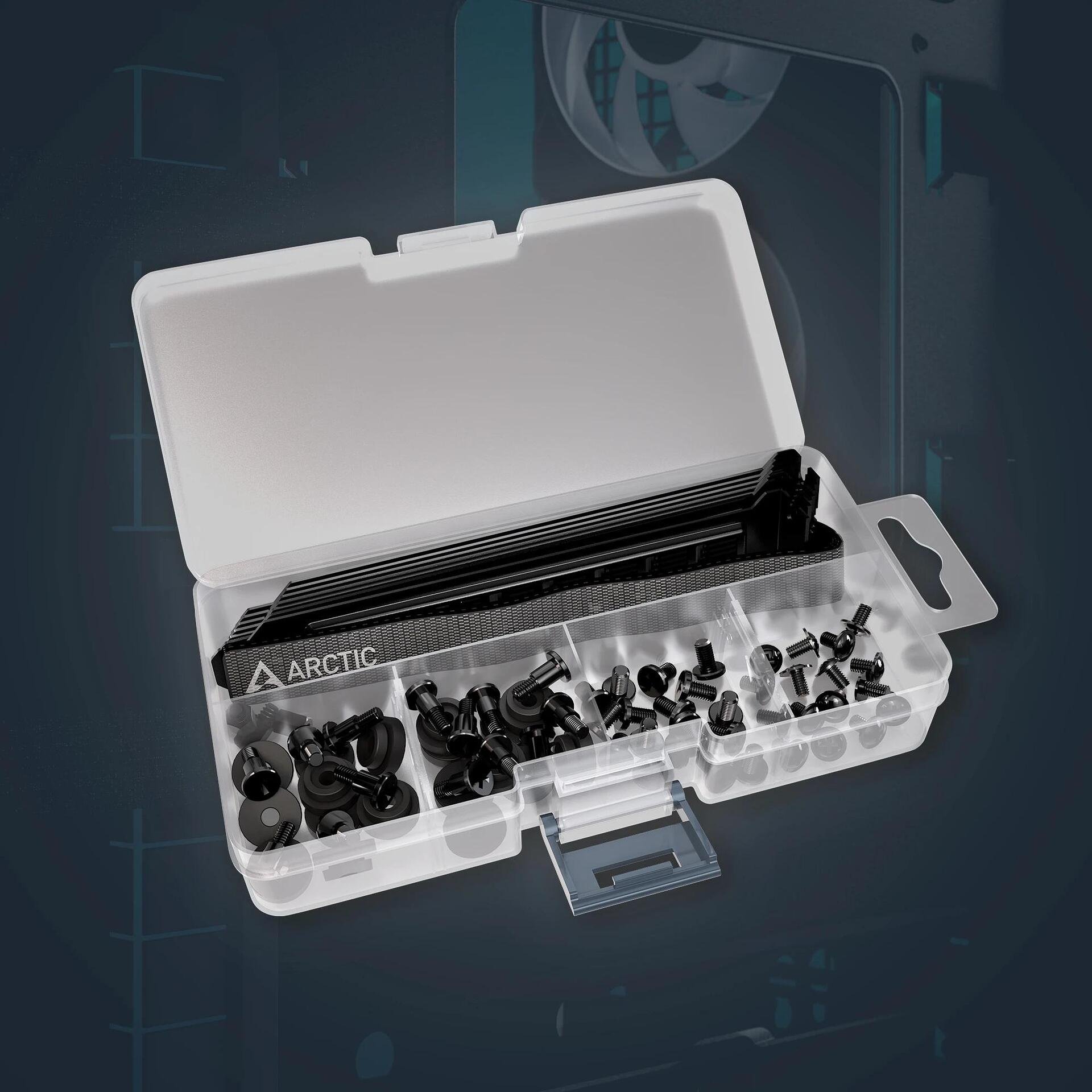 Arctic Riser Кутия Arctic кутия Case E-ATX - Xtender VG (Black... | DR