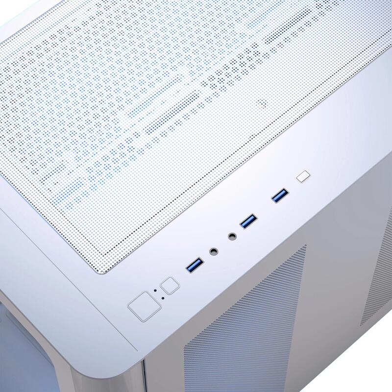 Кутия AeroCool кутия Case ATX - P500C-G-WT-v1 - 4... | DR