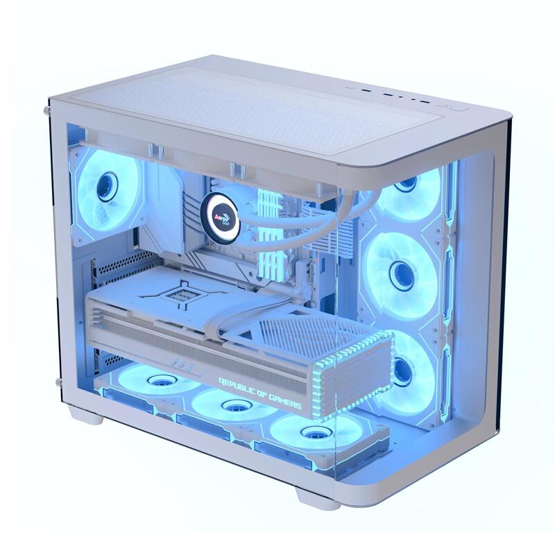 Кутия AeroCool кутия Case ATX - P500C-G-WT-v1 - 4... | DR