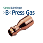 Редукция Conex Banninger, меден, прес газ, >B< Press Gas