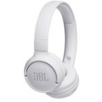 JBL Tune 500BT Wireless On-Ear Headphones with One-Button Remote and Mic (White)