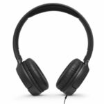 JBL TUNE500 Wired On-Ear Headphones with One-Button Remote and Mic black