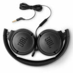 JBL TUNE500 Wired On-Ear Headphones with One-Button Remote and Mic black