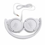 JBL TUNE500 Wired On-Ear Headphones with One-Button Remote and Mic white