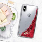 GUHCPXGLHFLRA Guess New Glitter Hearts Case for iPhone X ...
