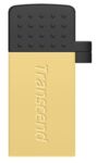 Transcend 64GB Jetflash 380G OTG USB2.0 Flash Drive - Gold Edition