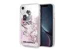 CG Mobilre KLHCI61KSICRO Karl Lagerfeld Karl Iconic Liquid Glitter Case Rose Gold for iPhone XR