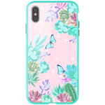 Nillkin Floral Hard Case Green for iPhone XS Max