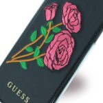 CG Mobile GUFLBKPXEROBK Guess Flower Desire Book Case Black for iPhone X