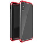Luphie Double Dragon Alluminium Hard Case Black/Red for iPhone X