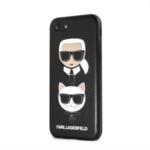 CG Mobile Karl Lagerfeld KLHCI8CAOB Choupette All Over TPU Case Black for iPhone 7/8