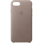 Apple iPhone 7 Leather Case - Taupe