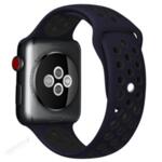 Handodo Double Silicone Band for iWatch 4 40mm Blue/Black (EU Blister)