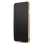 GUHCN65PEOLGG Guess 4G Peony Glitter Zadní Kryt pro iPhone 11 Pro Max Gold (EU Blister)