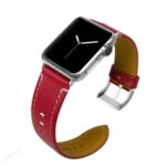 Tactical 021 Color Leather Band for iWatch 1/2/3 38mm Red