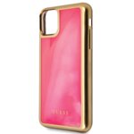 Guess Glow In The Dark Zadní Kryt pro iPhone 11 Pro Pink