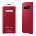 Samsung Leather Cover Red for G973 Galaxy S10 EF-VG973LRE
