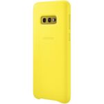 Samsung S10e Leather Cover Yellow