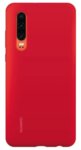 Оригинален гръб Huawei P30 Silicone Car Case Red