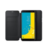 SAMSUNG Flip Wallet Cover EF-WJ600cb Galaxy J6 2018 Black