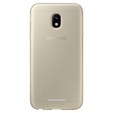 Силиконов Калъф от Samsung за Galaxy J3 2017 soft and light - Gold