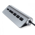Satechi Aluminium TYPE-C USB Hub (3x USB 3.0,MicroSD) - Space Gray
