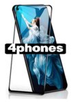 4phones Huawei NOVA 5T Full Tempered glass Black