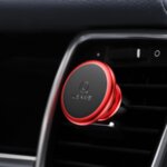 Magnetic Air Vent Car Holder Red