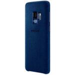 Samsung Galaxy S9 Alcantara Cover - Blue