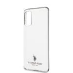 USHCS62TPUWH U.S. Polo Small Horse Cover for Samsung Galaxy S20 White