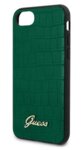 GUHCI8PCUMLCRDG Guess Croco Cover for iPhone 8/SE2020 Green (EU Blister)
