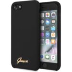 GUHCI8LSLMGBK Guess Retro Silicone Cover for iPhone 8/SE2020 Black