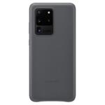 EF-VG988LJE Samsung Leather Cover for Galaxy S20 Ultra Gray
