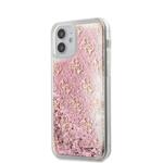 Guess 4G Liquid Glitter Cover for iPhone 12 mini 5.4 Pink