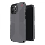 Калъф Speck iPhone 12 Pro Max PRESIDIO2 GRIP - GRAPHITE GREY/GRAPHITE GREY/BOLD RED