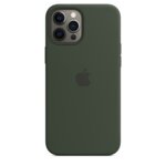 Apple iPhone 12 Pro Max Silicone Case with MagSafe - Cypress Green (Seasonal Fall 2020)