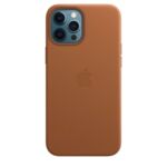 Apple iPhone 12 Pro Max Leather Case with MagSafe - Saddle Brown