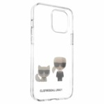 Karl Lagerfeld PC/TPU Karl Choupette Cover for iPhone 12/12 Pro 6.1 Transparent