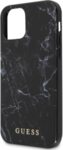 Guess PC/TPU Marble Cover for iPhone 12/12 Pro 6.1 Black