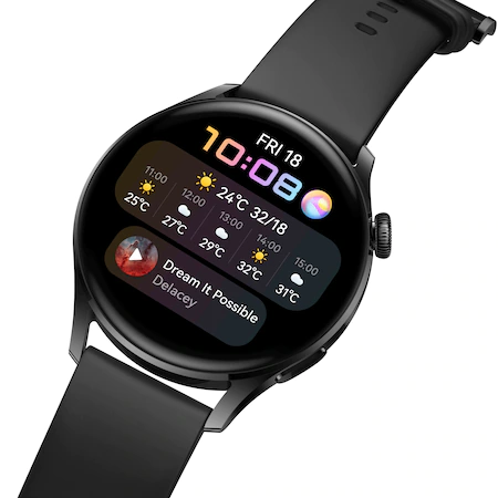 Часовник Smartwatch Huawei Watch 3, 46 мм, Black