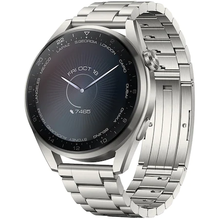 Смарт Часовник Huawei Watch 3 Pro, 48 мм, Elite, Titanium