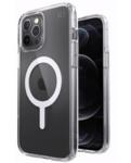 Калъф Speck iPhone 12 (Pro) PRESIDIO PERFECT-CLEAR + MagSafe - Clear
