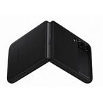 Калъф - Samsung Galaxy Z Flip 3 Leather Cover, Black