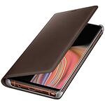 Кожен Калъф от Samsung View Cover за Note 9 - Brown